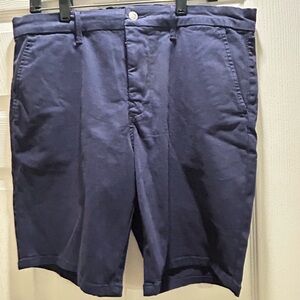 Joe's Jeans Dark Blue Flat Front Shorts Size 34